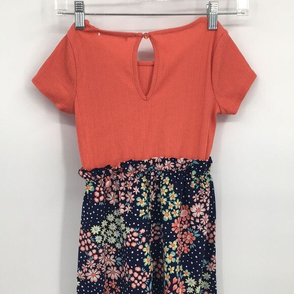 2 Pants Jumpsuits Carter’s Short Sleeves Keyhole Wide Legs Floral Print M 7 - Picture 7 of 11